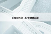 dnf娃娃机币？ dnf抓娃娃机辅助？