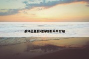 战场蓝色自动货机的简单介绍