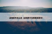 战场称号怎么来（战场牌子在哪里换荣誉）