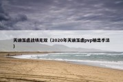 天谕玉虚战场无双（2020年天谕玉虚pvp输出手法）
