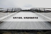 吃鸡个游戏，吃鸡游戏推荐手游