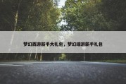 梦幻西游新手大礼包，梦幻端游新手礼包