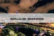 我世界mcbbs收购（我的世界收购价格）