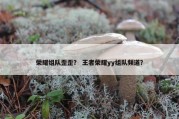 荣耀组队歪歪？ 王者荣耀yy组队频道？