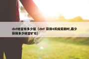 dnf绝望有多少层（dnf 获得4阶段奖励时,最少获得多少绝望矿石）