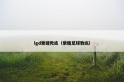 lgd荣耀教练（荣耀足球教练）