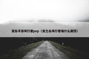 龙谷手游风行者pvp（龙之谷风行者堆什么属性）