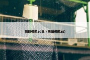 阴阳师困20章（阴阳师困25）
