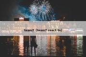 team7（team7 react to）