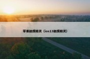 苹果触摸精灵（ios13触摸精灵）