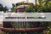 我世界截肢杀手有什么用，我的世界1122截肢mod