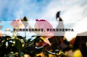 梦幻西游龙宫后期法宝，梦幻龙宫法宝带什么