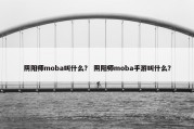 阴阳师moba叫什么？ 阴阳师moba手游叫什么？