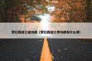 梦幻西游三届功绩（梦幻西游三界功绩有什么用）