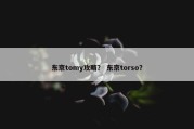 东京tomy攻略？ 东京torso？