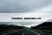 手机触摸精灵，触摸精灵需要root吗