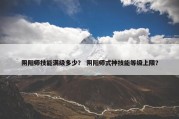 阴阳师技能满级多少？ 阴阳师式神技能等级上限？