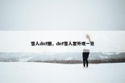 雪人dnf图，dnf雪人套外观一览