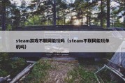 steam游戏不联网能玩吗（steam不联网能玩单机吗）