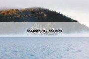 dnf战场buff，dnf buff