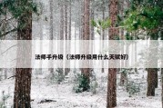 法师手升级（法师升级用什么天赋好）