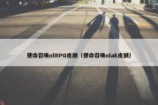 使命召唤olRPG皮肤（使命召唤olak皮肤）