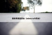 我世界液态药水（minecraft药水）