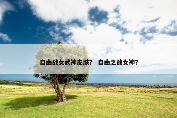 自由战女武神皮肤？ 自由之战女神？