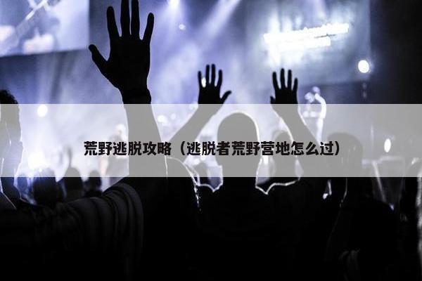 荒野逃脱攻略（逃脱者荒野营地怎么过）