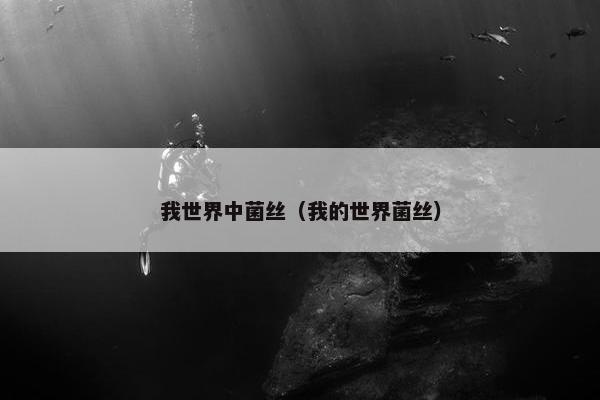 我世界中菌丝（我的世界菌丝）