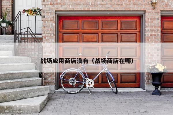 战场应用商店没有（战场商店在哪）