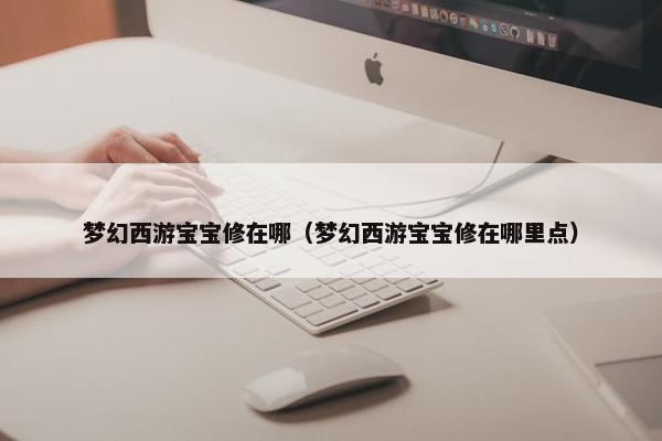 梦幻西游宝宝修在哪（梦幻西游宝宝修在哪里点）