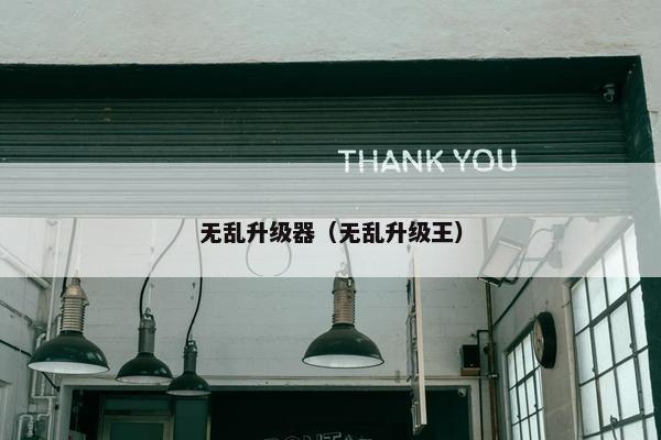 无乱升级器（无乱升级王）