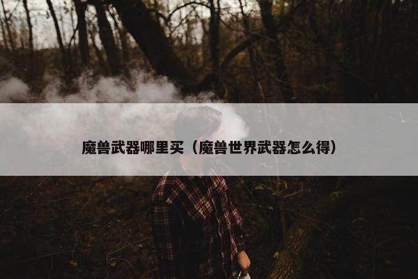 魔兽武器哪里买（魔兽世界武器怎么得）