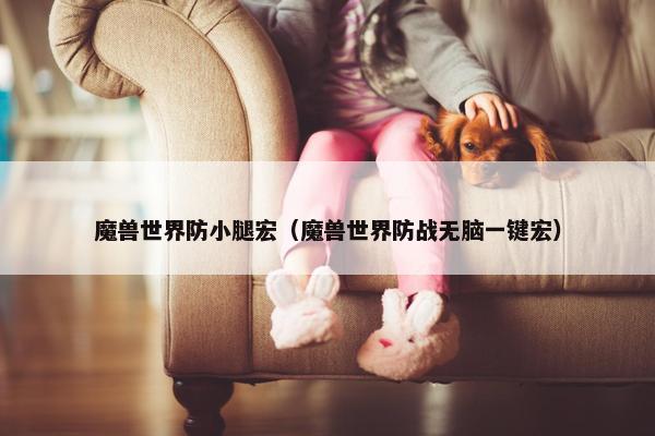 魔兽世界防小腿宏（魔兽世界防战无脑一键宏）