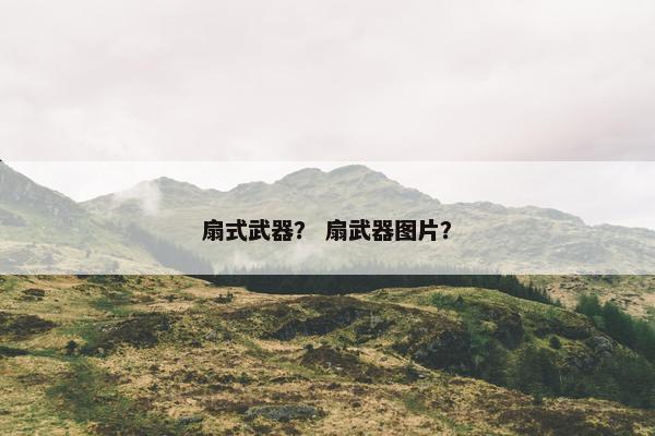 扇式武器？ 扇武器图片？