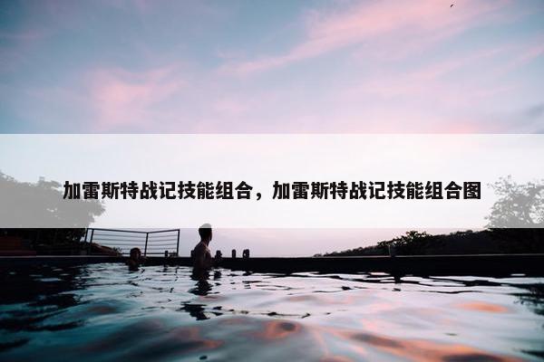 加雷斯特战记技能组合，加雷斯特战记技能组合图