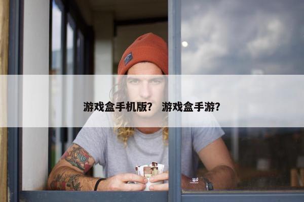 游戏盒手机版？ 游戏盒手游？