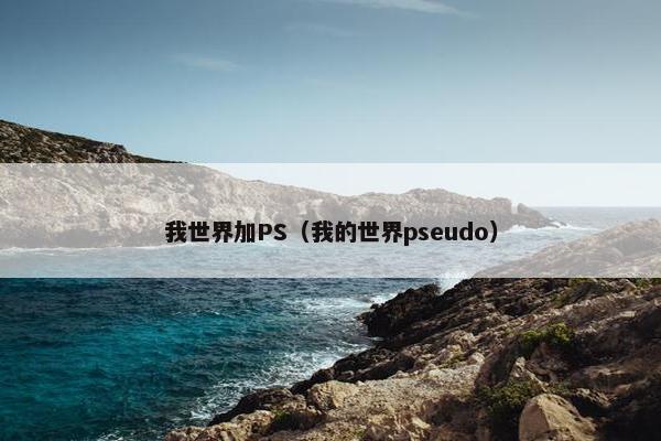 我世界加PS（我的世界pseudo）