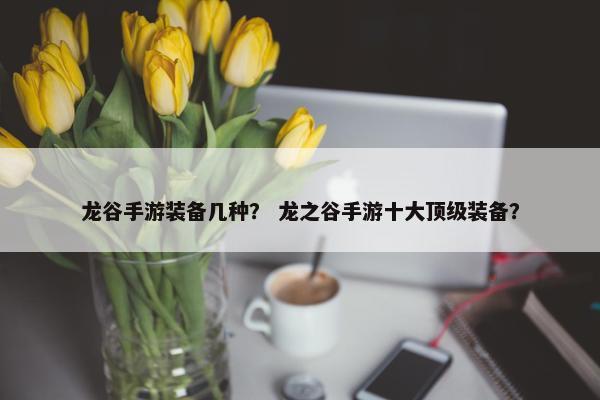 龙谷手游装备几种？ 龙之谷手游十大顶级装备？