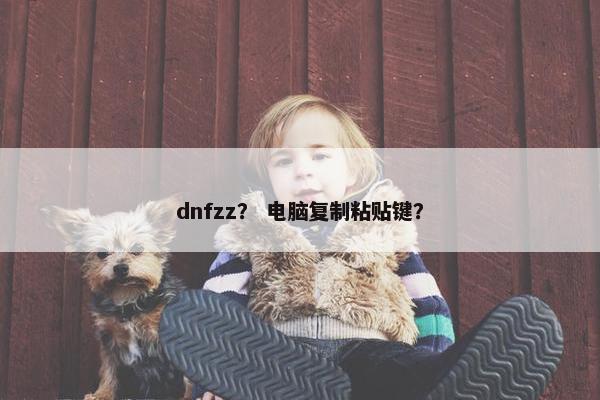 dnfzz？ 电脑复制粘贴键？
