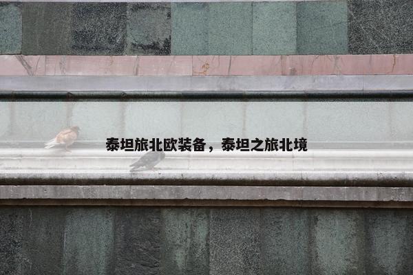 泰坦旅北欧装备，泰坦之旅北境