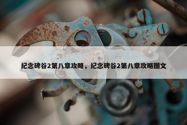 纪念碑谷2第八章攻略，纪念碑谷2第八章攻略图文