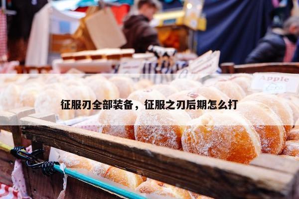 征服刃全部装备，征服之刃后期怎么打