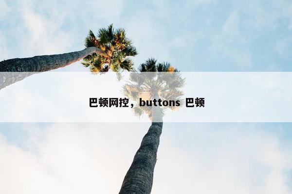 巴顿网控，buttons 巴顿