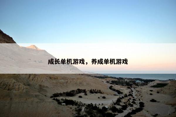 成长单机游戏，养成单机游戏