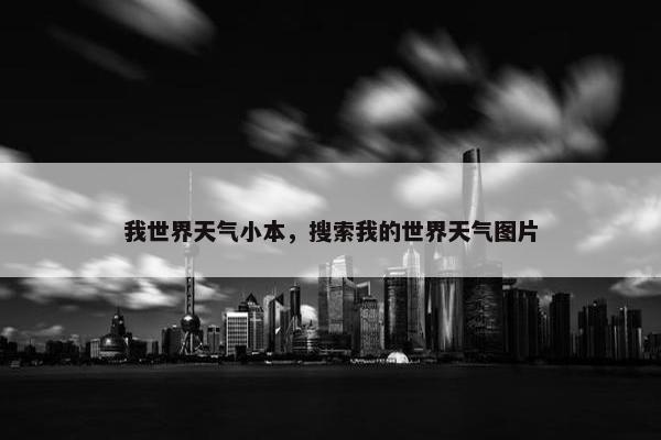 我世界天气小本，搜索我的世界天气图片
