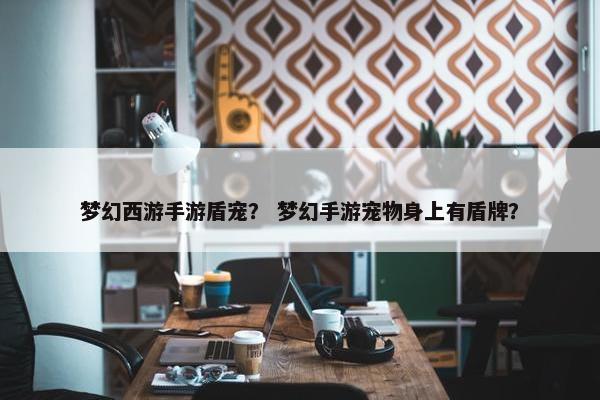 梦幻西游手游盾宠？ 梦幻手游宠物身上有盾牌？