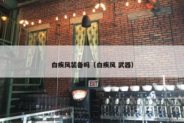白疾风装备吗（白疾风 武器）
