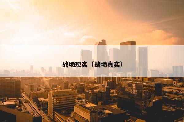 战场现实（战场真实）